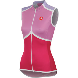 Click to Enlarge for Castelli Mondrian Full-Zip Jersey - Sleeveless - Women's Castelli Mondrian Full-Zip Jersey - Sleeveless - Women's -image