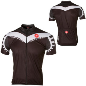 Castelli Aries Full-Zip Bike Jersey - Short-Sleeve - Men's