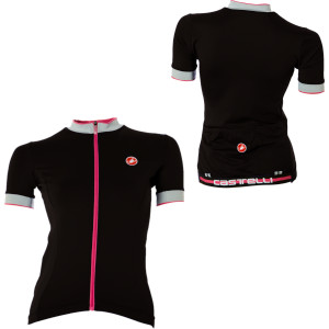 Castelli Perla Full-Zip Short Sleeve Women's Jersey