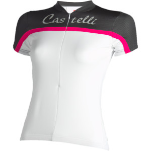 Click to Enlarge for Castelli Promessa Short Sleeve Women's Jersey Castelli Promessa Short Sleeve Women's Jersey -image
