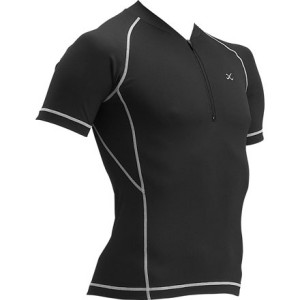 CW-X LiteFit Zip T-Shirt - Short Sleeve - Men's