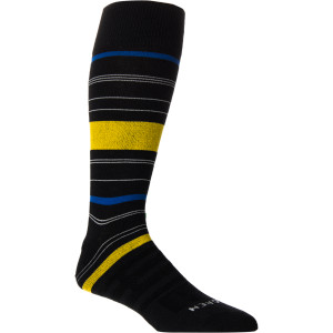 Metro Stripe Traditional Crew Socks