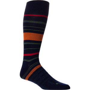 Metro Stripe Traditional Crew Socks