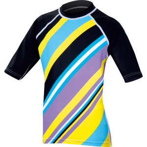 DAKINE Body Stripe Rash Guard - Short-Sleeve - Girls' - 2012