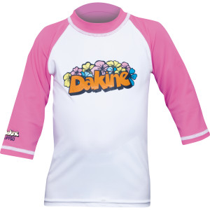 Happy Flowers Rashguard - Toddler Girls'