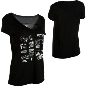 DC Grinded V-Neck Top - Short-Sleeve - Women's - 2011