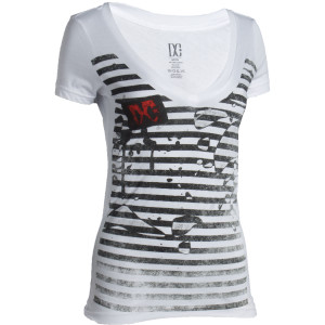 DC Pinstripes V-Neck T-Shirt - Short-Sleeve - Women's - 2012