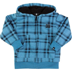 TStar Shearling Print Full-Zip Hoodie - Little Boys'