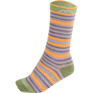 Darn Tough Merino Wool Stripes Crew Light Sock - Women's