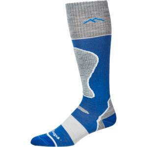 Merino Wool True Seamless Over-The-Calf Padded Ultra-Light Ski Sock - Women's