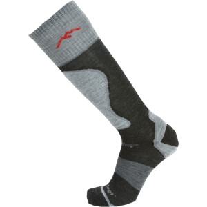 Merino Wool True Seamless Over-The-Calf Padded Ultra-Light Ski Sock - Men's