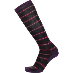 Merino Wool New Knee High Stripe Light Sock - Women's