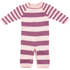 Striped Knit Layette - Infant Girls'
