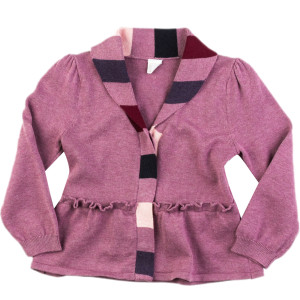 Peplum Cardigan - Toddler Girls'