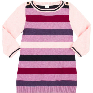 Knit Striped Dress - Toddler Girls'