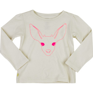 Deer/Buffalo Graphic T-Shirt - Long-Sleeve - Toddler Girls'