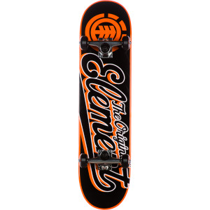 Element Orange Script Complete Skateboard - 2012