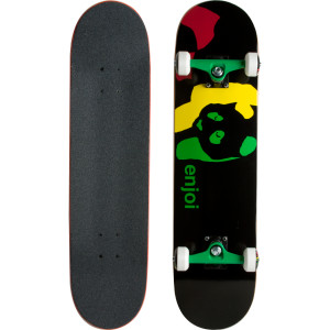 Enjoi Rasta Panda Complete Skateboard