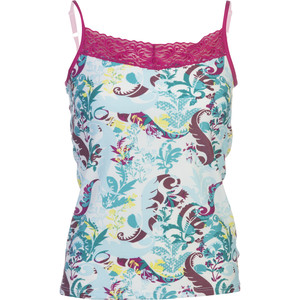 Give-N-Go Printed Lacy Shelf Bra Cami - Women's