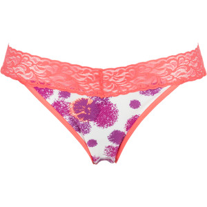 Give-N-Go Printed Lacy Low Rise Bikini Brief - Women's