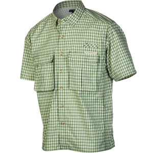 Air Strip Micro Plaid Shirt - Short-Sleeve - Men's