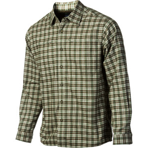 ExOfficio Trailing Off Micro Plaid Flannel Shirt - Long-Sleeve - Men's