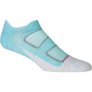 Click to Enlarge for Feetures! Elite Merino+ Ultra Light No Show Sock Feetures! Elite Merino+ Ultra Light No Show Sock -image
