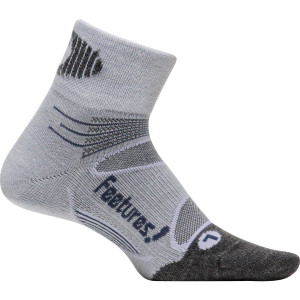 Click to Enlarge for Feetures! Elite Merino+ Ultra Light Quarter Sock Feetures! Elite Merino+ Ultra Light Quarter Sock -image