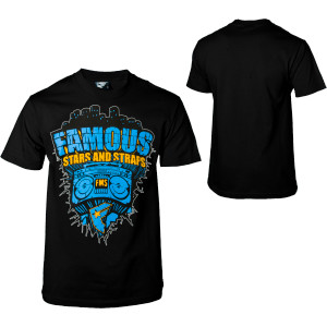 Famous Stars & Straps Stone Boombox T-Shirt - Short-Sleeve - Men's - 2010