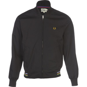 Click to Enlarge for Fred Perry USA Champion Stripe Bomber Jacket - Men's Fred Perry USA Champion Stripe Bomber Jacket - Men's-Image