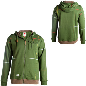 Foursquare Skull Cone Full-Zip Hooded Sweatshirt - Men's - 2010