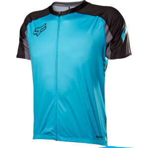Click to Enlarge for Fox Racing Attack Full-Zip Jersey - Short Sleeve - Men's Fox Racing Attack Full-Zip Jersey - Short Sleeve - Men's-Image