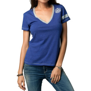 Click to Enlarge for Fox Racing Prestigious V-Neck T-Shirt - Short-Sleeve - Women's Fox Racing Prestigious V-Neck T-Shirt - Short-Sleeve - Women's -image