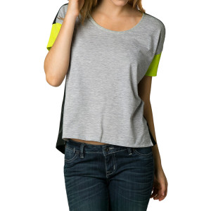 Click to Enlarge for Fox Racing Feather Shirt - Short-Sleeve - Women's Fox Racing Feather Shirt - Short-Sleeve - Women's -image