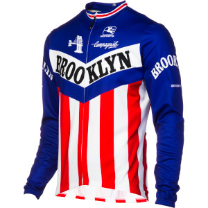 Click to Enlarge for Giordana Team Thermosquare Brooklyn Long Sleeve Men's Jersey Giordana Team Thermosquare Brooklyn Long Sleeve Men's Jersey -image
