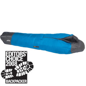 GoLite Adrenaline Sleeping Bag: 20 Degree Down
