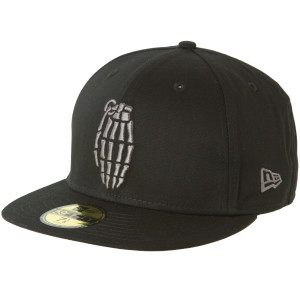 Grenade Skull Bomb New Era Fitted Hat