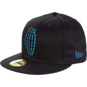 Grenade Skull Bomb New Era 5950 Hat - 2012