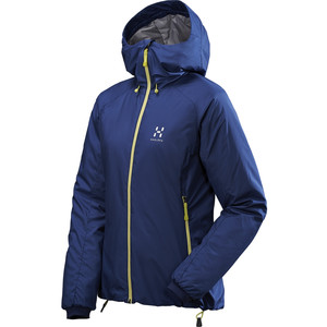 Click to Enlarge for Haglofs Barrier III Q Hooded Insulated Jacket - Women's Haglofs Barrier III Q Hooded Insulated Jacket - Women's-Image