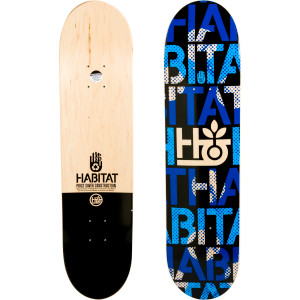 Habitat Stencil Skate Deck - 2011