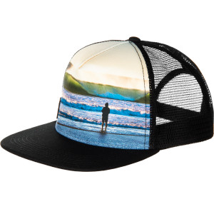 Hippy Tree Photo Snapback Trucker Hat