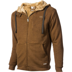 Hemp Hoodlamb Furry Full-Zip Hoody - Men's