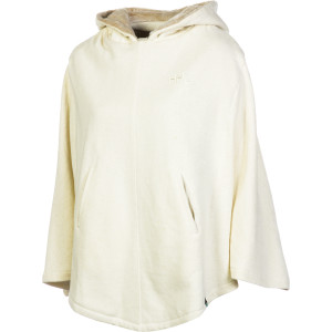 Hemp Hoodlamb Furry Poncho - Women's