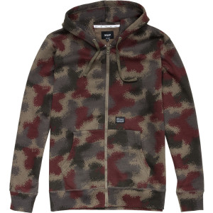 Huf Spray Camo Full-Zip Hoodie - Men's -image