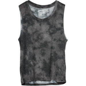 Click to Enlarge for Hurley Solid Cloud Biker Tank Top - Women's Hurley Solid Cloud Biker Tank Top - Women's -image