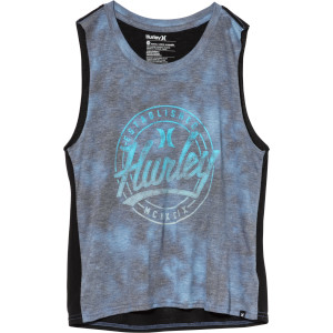 Click to Enlarge for Hurley Retro Cloud Biker Tank Top - Women's Hurley Retro Cloud Biker Tank Top - Women's-Image