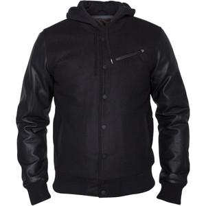 Click to Enlarge for Hurley All City Biker Wool Jacket - Men's Hurley All City Biker Wool Jacket - Men's -image