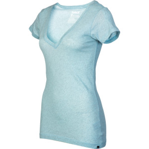 Hurley Solid Perfect V Heathered T-Shirt - Short-Sleeve - Women's