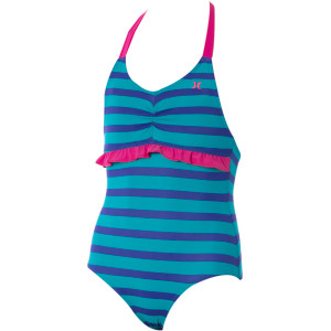 Hurley Minnow Stripe One-Piece Swimsuit - Girls' - 2012