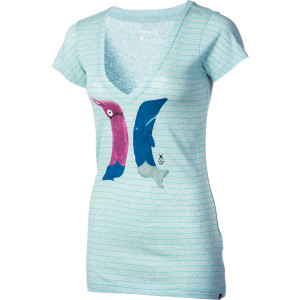 Hurley Squid Vs. Whale Perfect V Heathered T-Shirt - Short-Sleeve - Women's - 2012